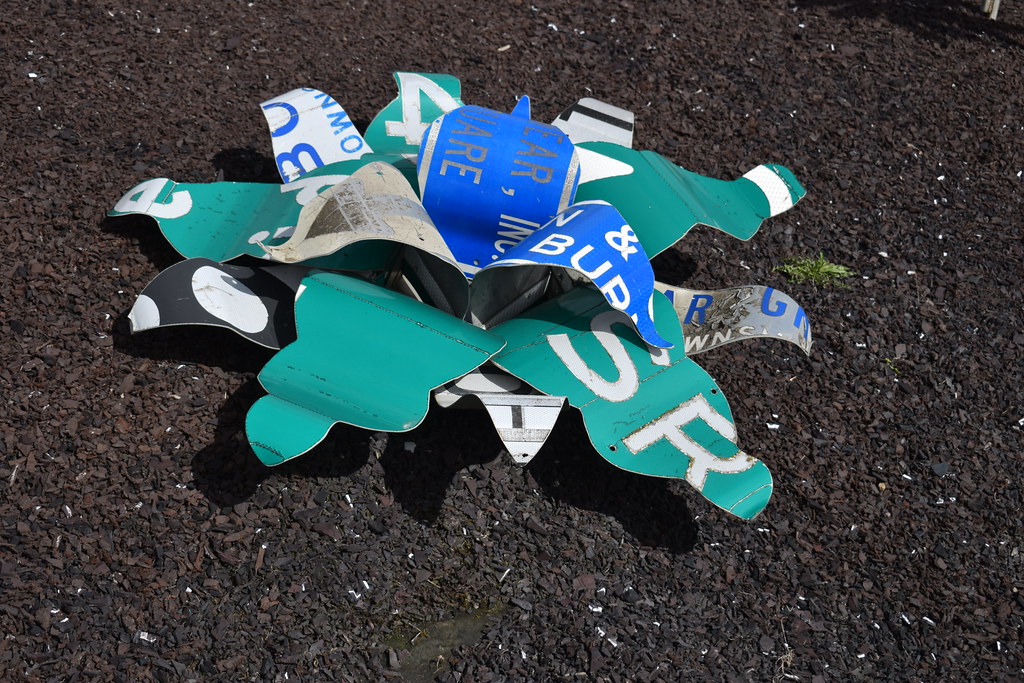 PennDOT Sign Garden Meadville, PA Daniel Westfall Flickr