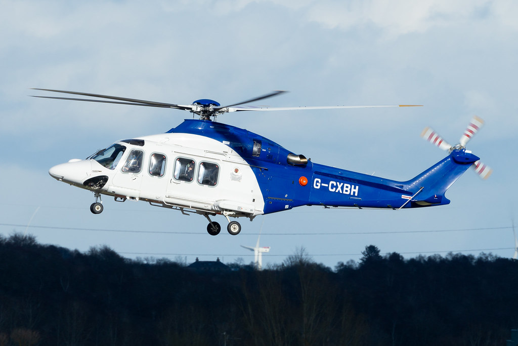 Bristow AW139 GCXBH Landing at ABZ 09/04/2022 Lloyd Bell Flickr