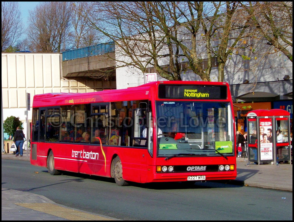 Trent Barton 227. Trent Barton 227 (X227 WRA) an Optare E… Flickr