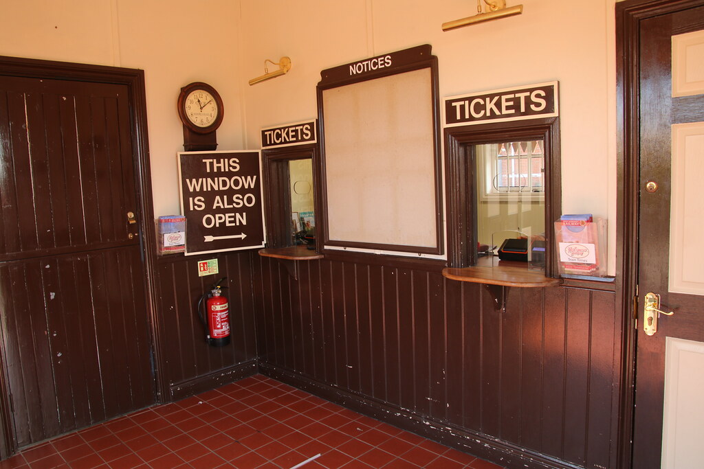 The ticket office Lydeard Station, west Somerset H… Flickr