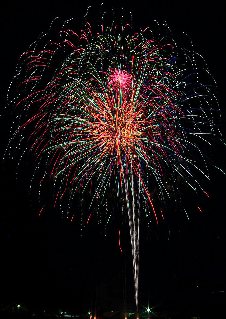 Mount Holly, NC Firework show 2021 Bryan Clingerman Flickr