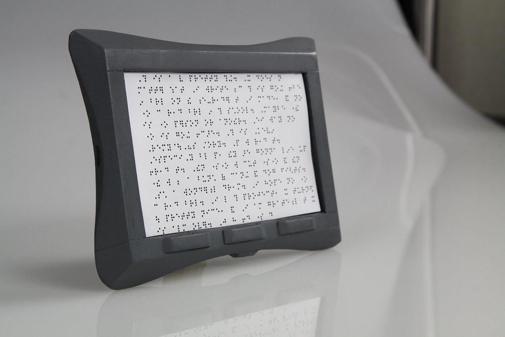 Braille Ereader Braille Ereader prototype made from popl… Kevin