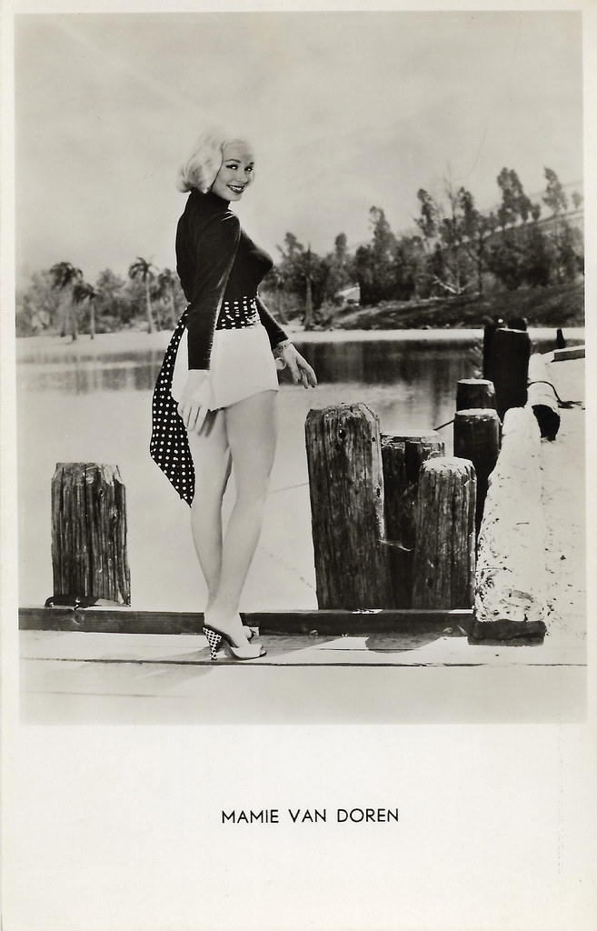 Mamie van Doren | Belgian postcard, no. 96. Voluptuous Ameri… | Flickr