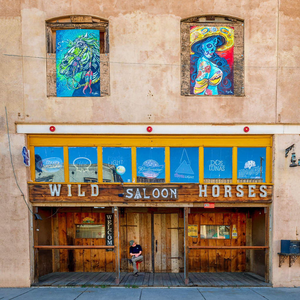 Wild Horses Saloon A bar in Miami, Arizona with interestin… Flickr