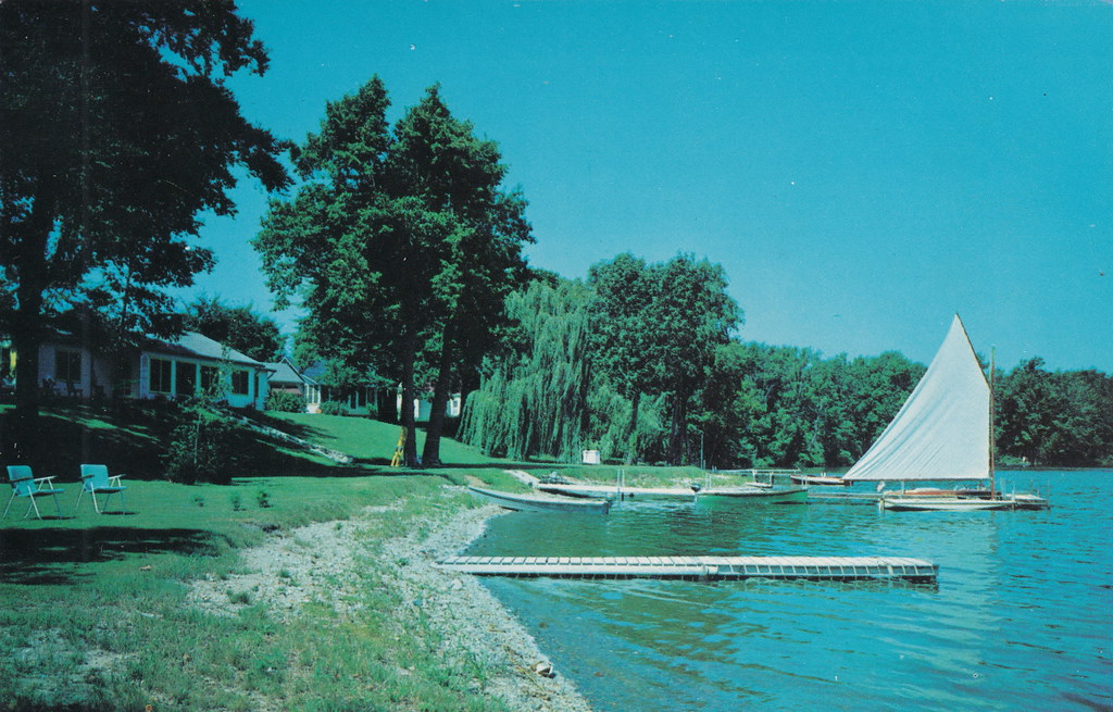 SW Coldwater MI 1952 IYOPAWA ISLAND Summer Vacation Beach … Flickr