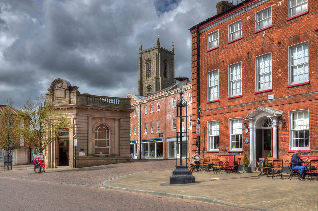 Fakenham, Norfolk the town centre During our week in Nor… Flickr