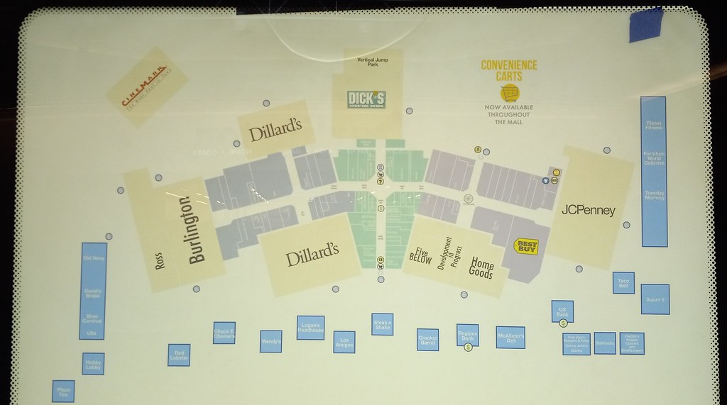 Kentucky Oaks Mall Map Updated as of 04/15/2022 Flickr
