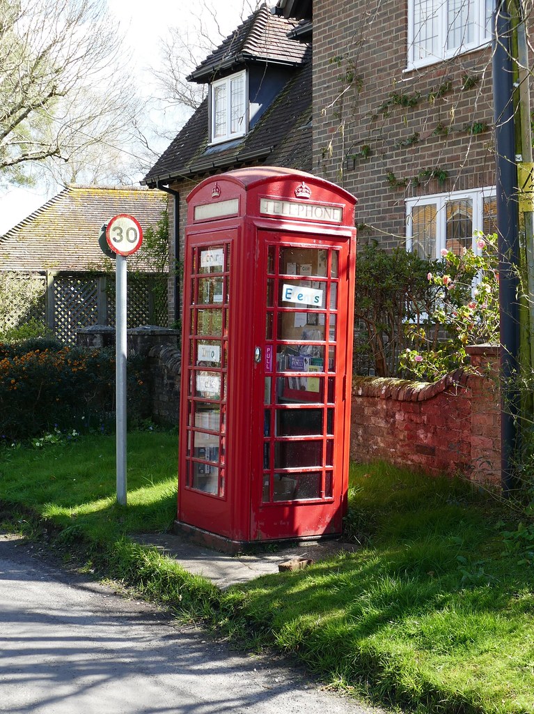 K6 Library and Info Sutton Waldron, Dorset. Lost and Found Flickr
