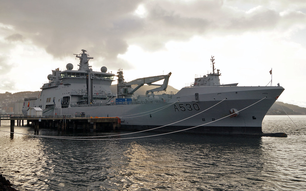KNM Maud A530 Trondheim Havn David Nordman Flickr