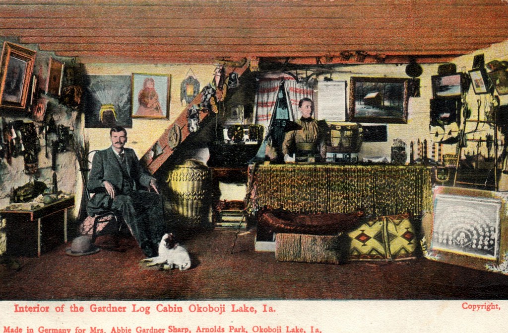 Abbie Gardner Sharp, Cabin, Interior, Arnolds Park, Iowa a photo on Flickriver