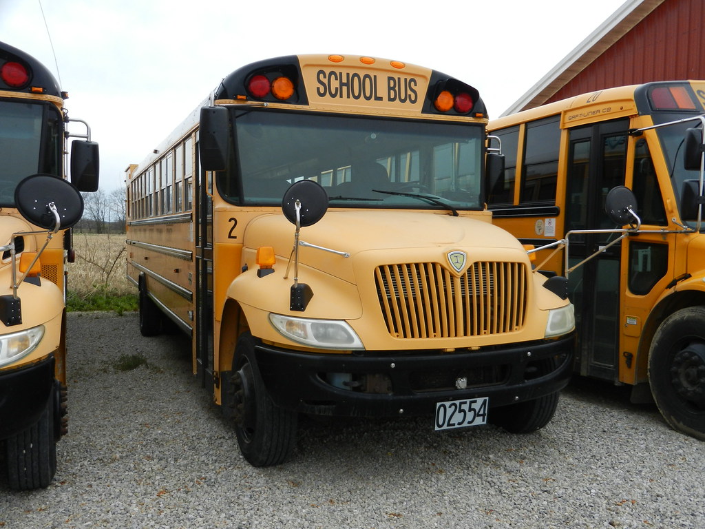 Westfall Local School District 2 (2) Bus lot Williamspor… Flickr