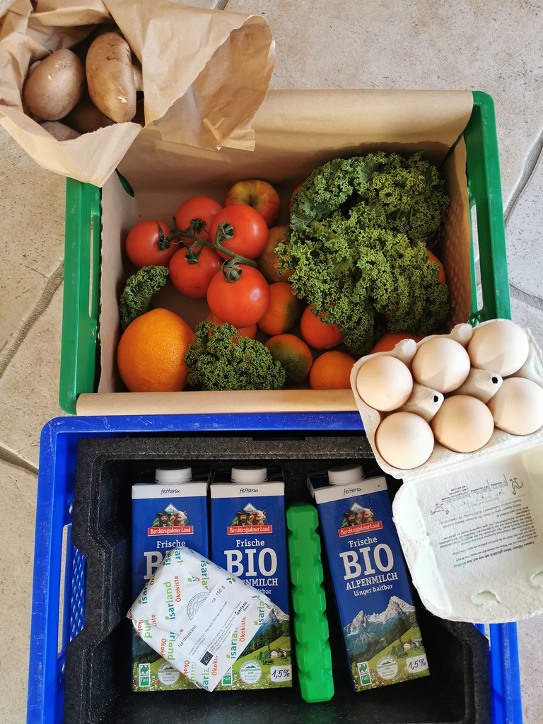 Organic Food Box Delivery © Ökokiste Biokiste Lieferung Le… Flickr