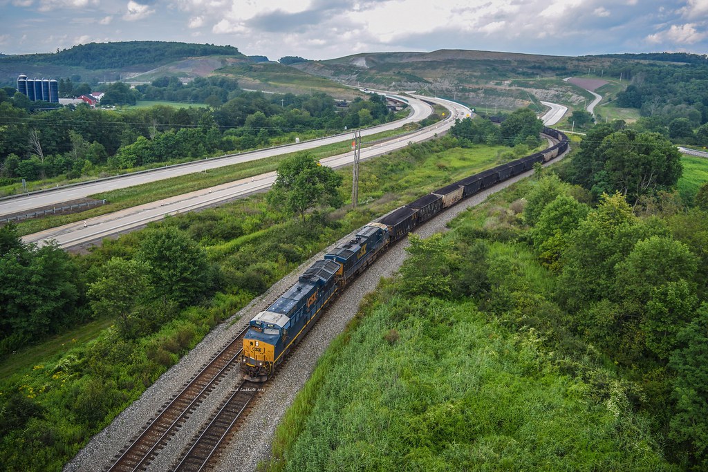 CSX 3271 Meyersdale PA, 8/17/2017 Jacob Leukhardt Flickr