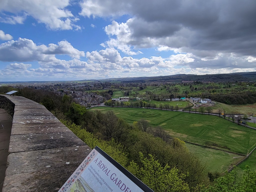 View from the royal gardens, Stirling Castle, Stirling, Sc… Flickr