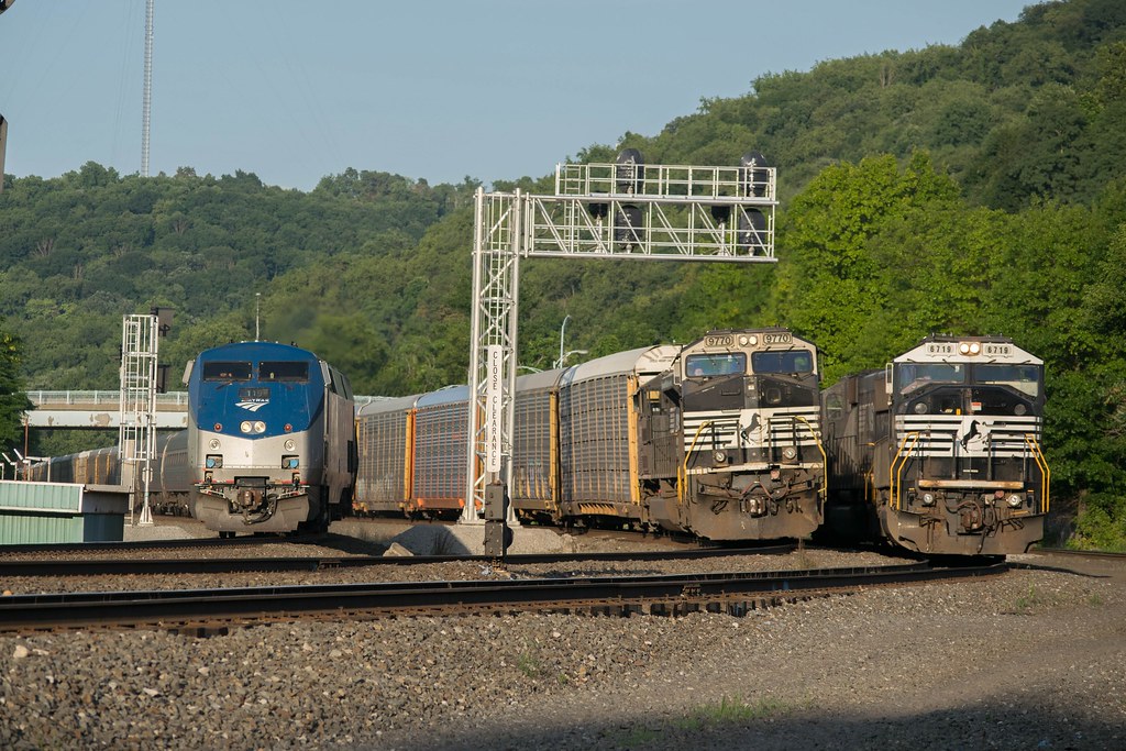 Amtrak 119 Wilmerding PA, 7/12/2018 Jacob Leukhardt Flickr