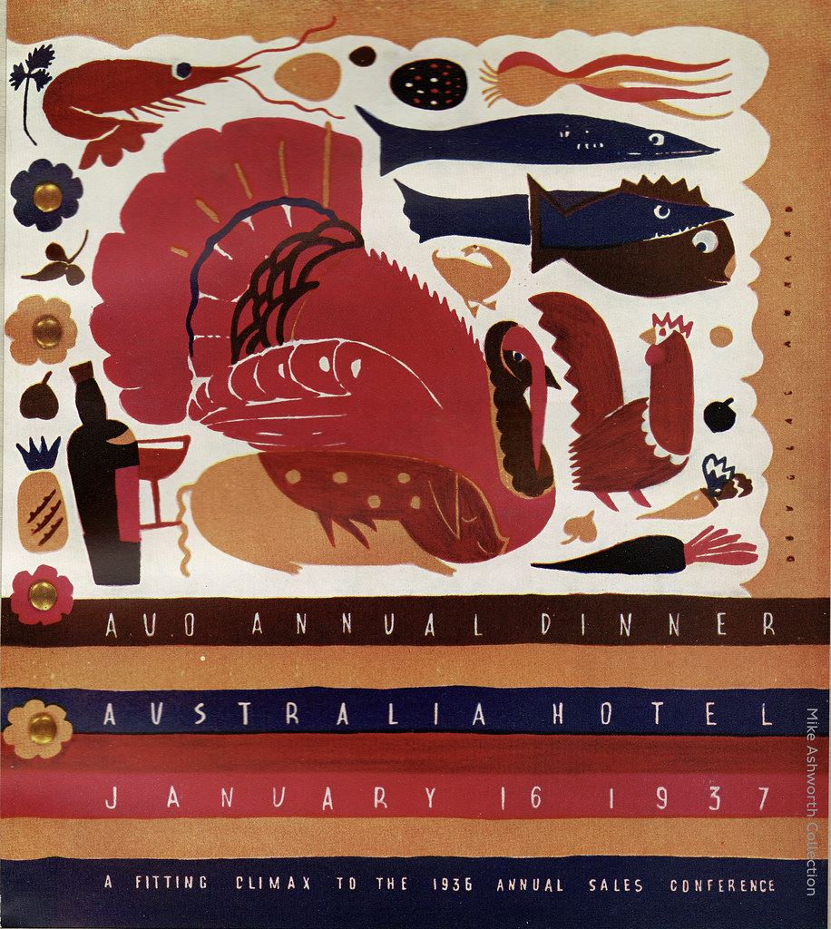 Menu cover annual dinner of the Atlantic Union Oil Co. L… Flickr