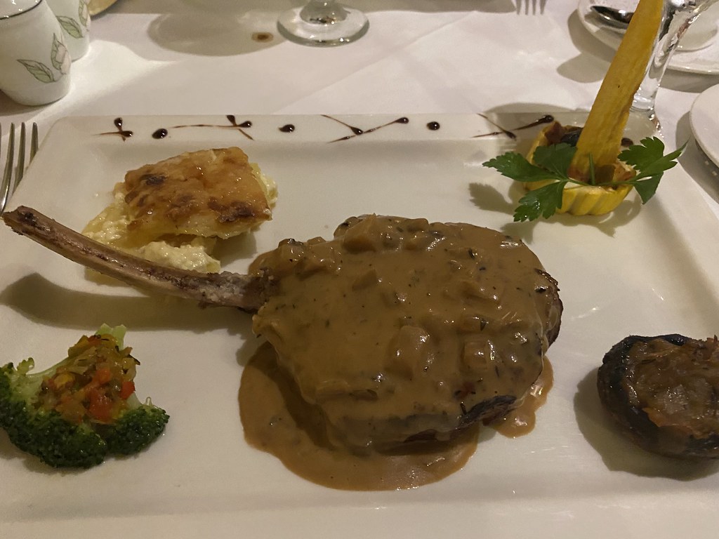 Veal Chop at L'Auberge Gourmande, Grand Case , St Martin F… Flickr