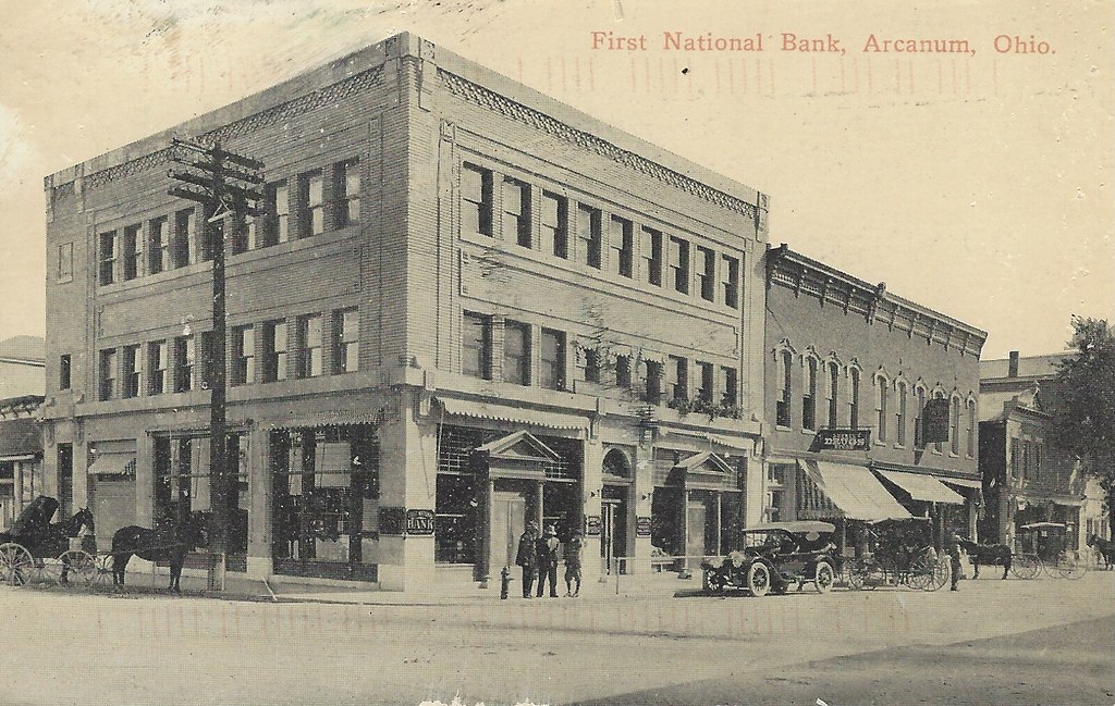 First National Bank, Arcanum, Ohio carolreader Flickr