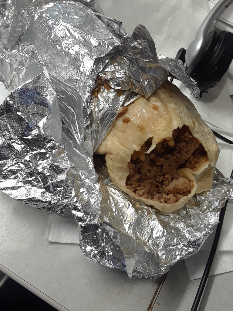 Caliritos Burrito Grill Ground Beef Burrito Allan Lim Flickr