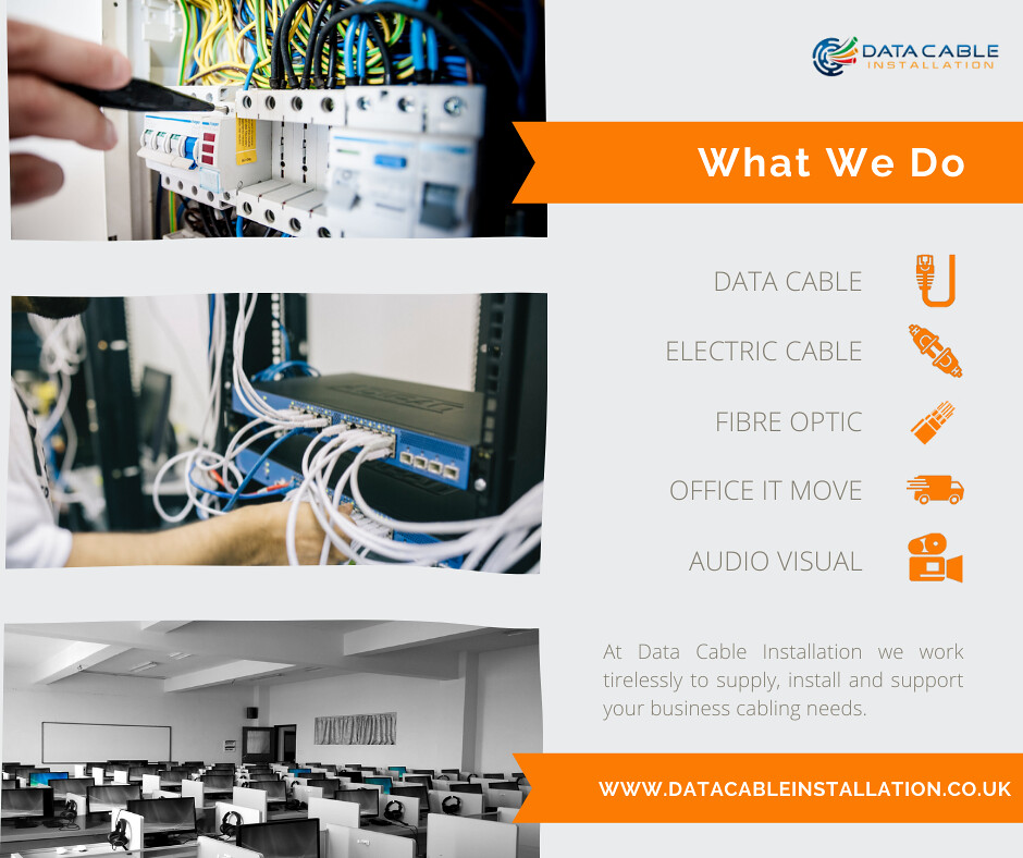 Data Cable Installation Services in London One of London's… Flickr