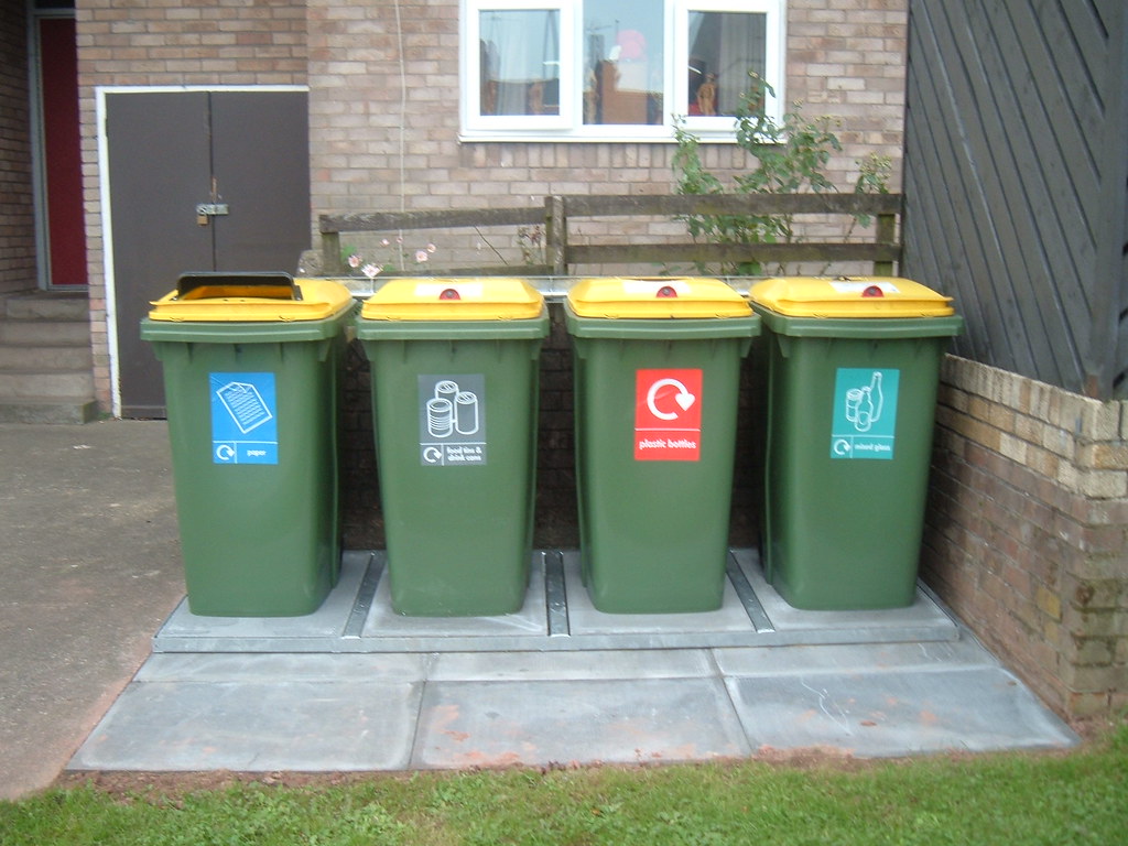 Recycle bins 2010 Newport City Homes Image Library Flickr