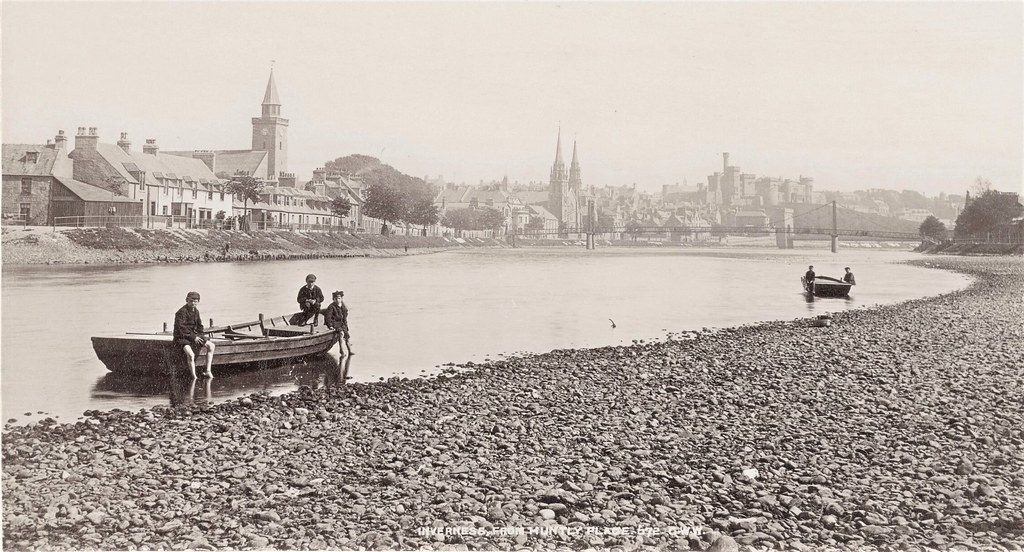 Inverness, from Huntly Place 1880's. Washington Wil… Flickr