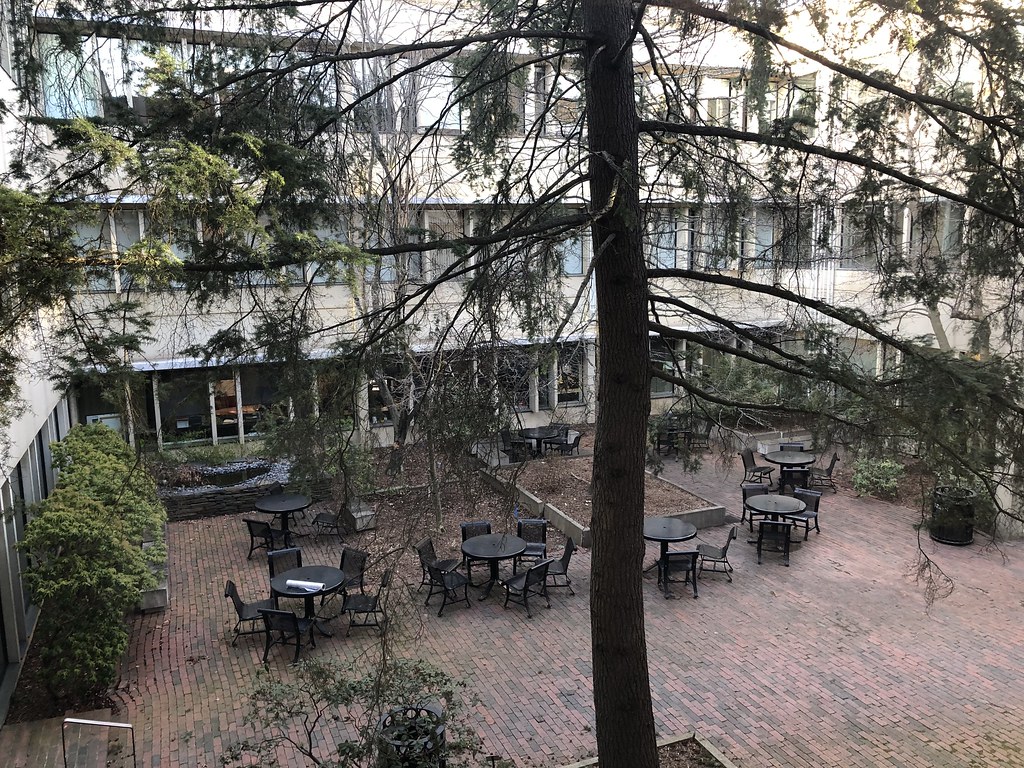 Umass Amherst Whitmore Building Courtyard Austin Dodge Flickr