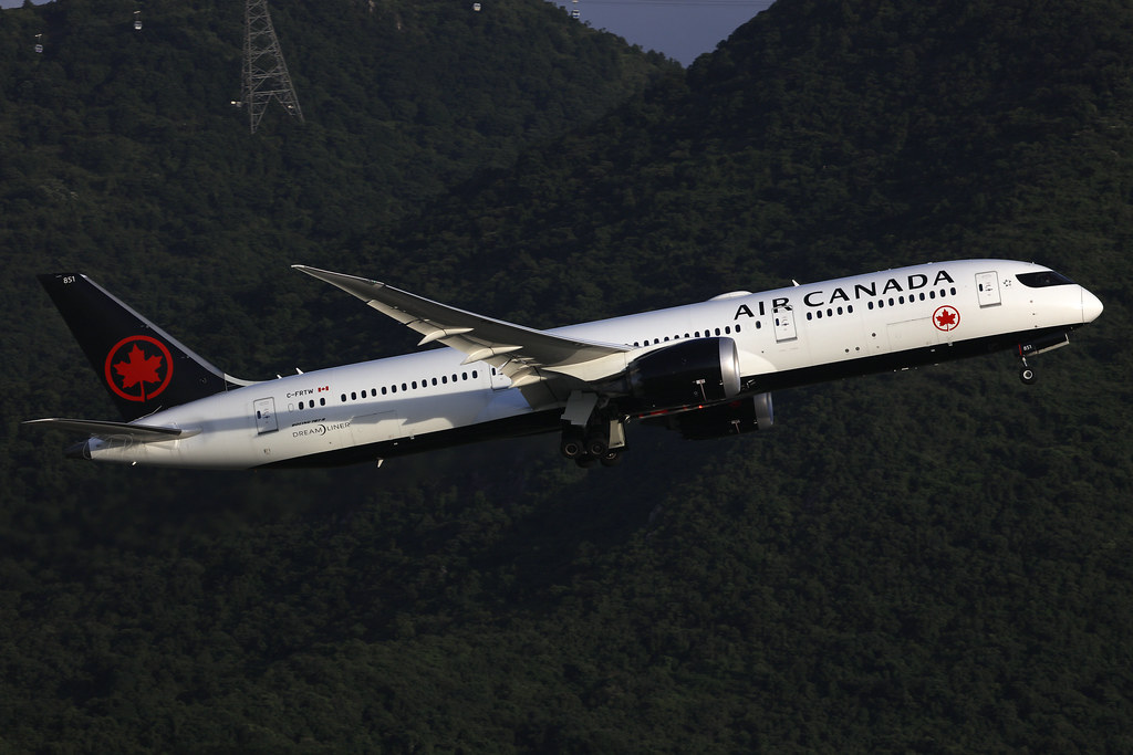 CFRTW, Boeing 7879, Air Canada, Hong Kong Colin Parker Flickr