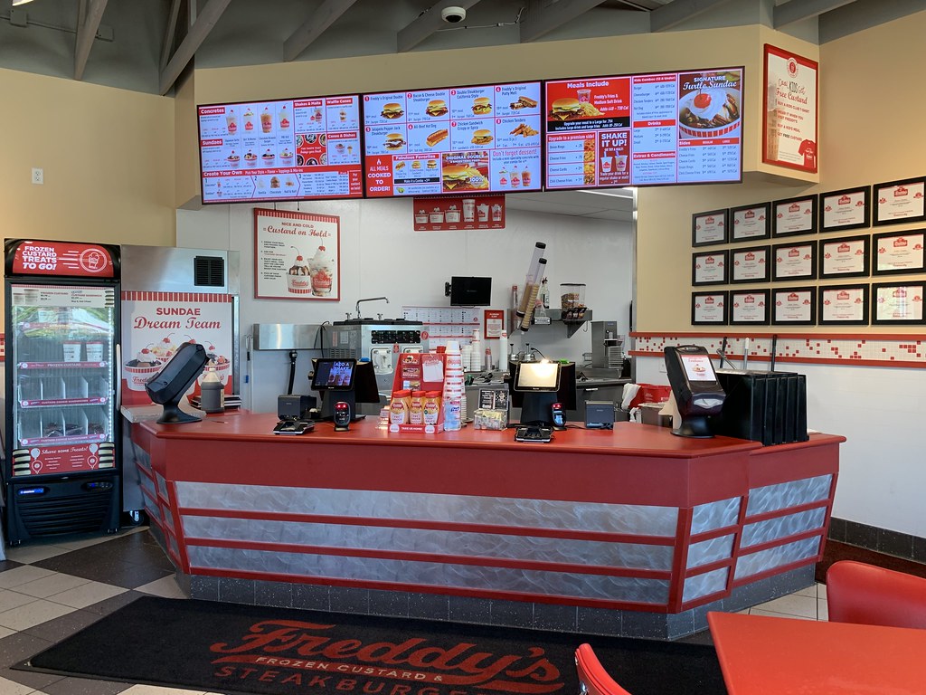 Freddy's Frozen Custard & Steakburgers interior Freddy's F… Flickr