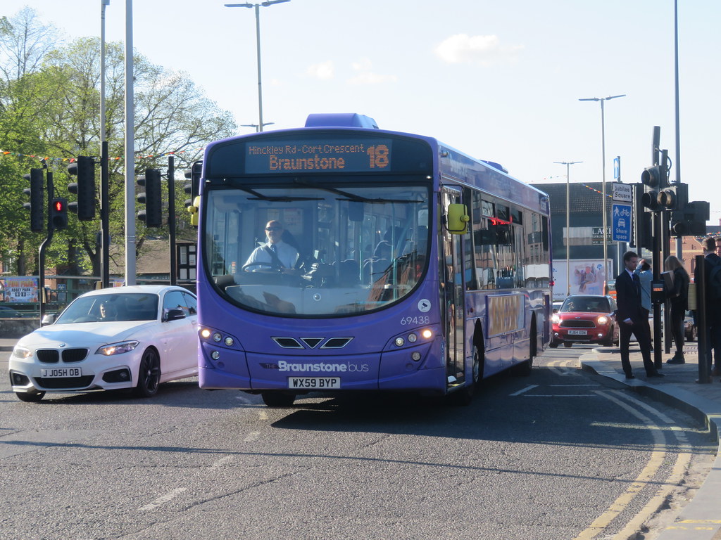 First Leicester The Braunstone Bus 69438 no. WX59 BYP Daniel Mullins Flickr