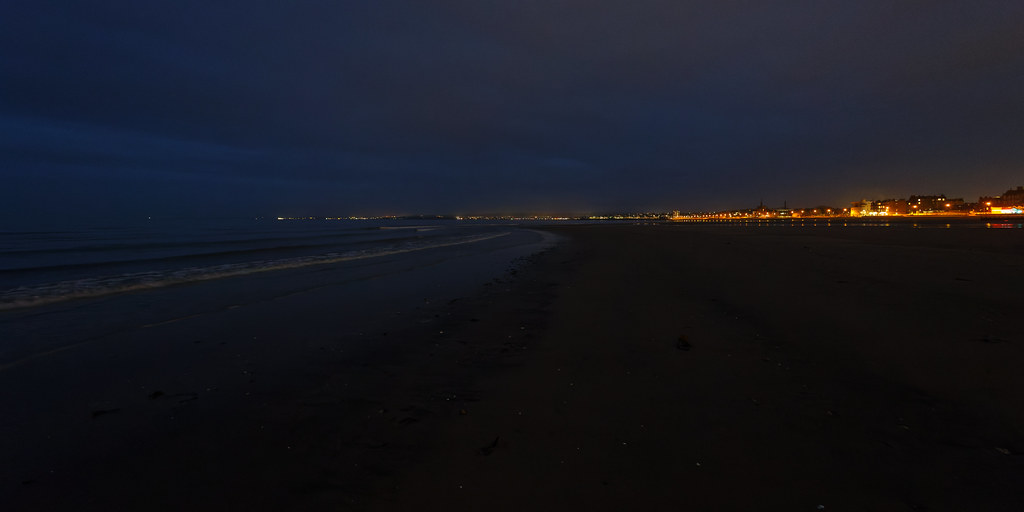 Portobello at night Low tide on Portobello beach after dar… Flickr