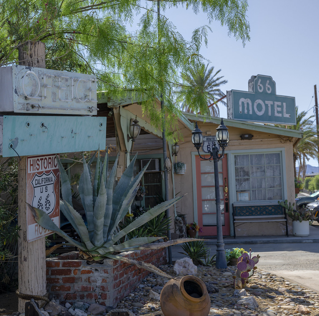 66 Motel Office I made a quick stop in Needles California … Flickr