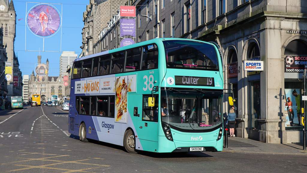 34390 SK19ENE First Glasgow (Aberdeen loan) First Glasgow'… Flickr