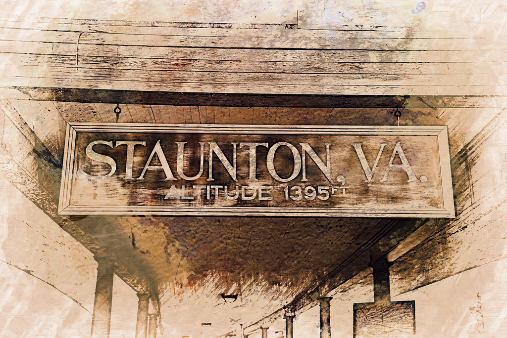 Staunton, VA Train Station Ron Zanoni Flickr