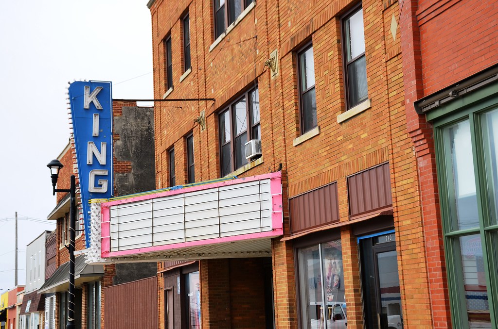 Iowa, Belle Plaine, King Theatre The King Theatre opened i… Flickr