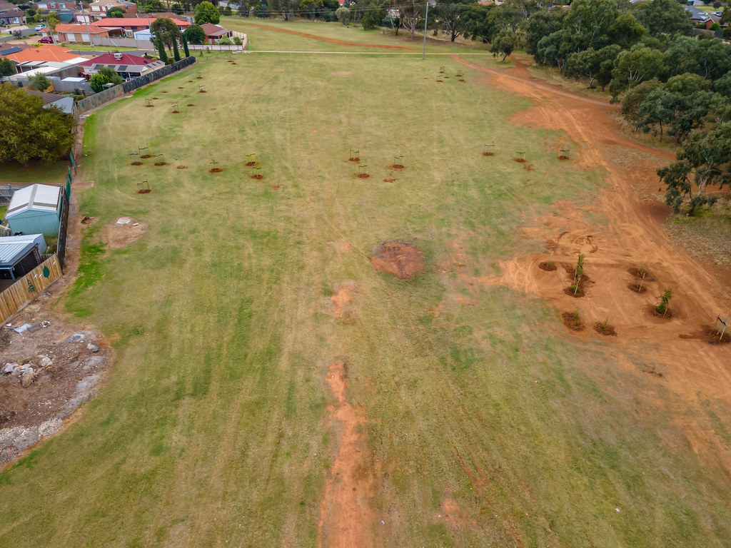 Kurunjang Melton Tree Planting Areas Drone3 Marcia Riederer Flickr