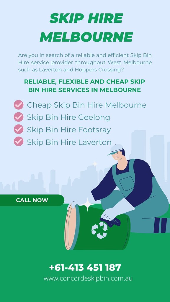 Skip Hire Melbourne We allow you the royalty of choice as … Flickr