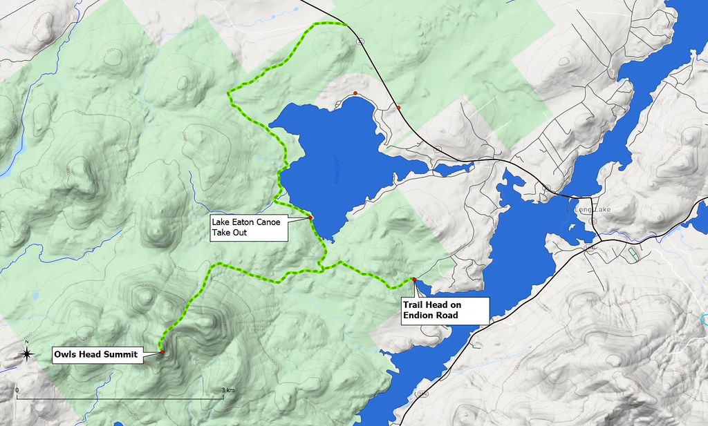 Owls Head Trail Map kent stanton Flickr