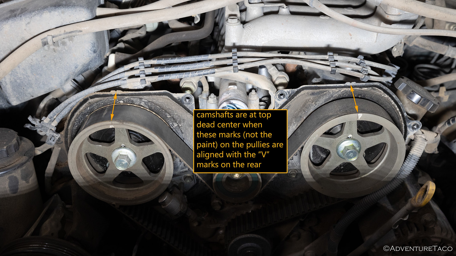 Step by Step Toyota Tacoma Timing Belt Replacement for 3.4L V6 5VZFE
