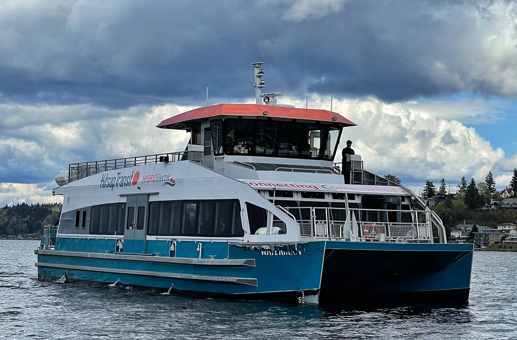 Kitsap Transit Foot Ferry Waterman Zack Heistand Flickr