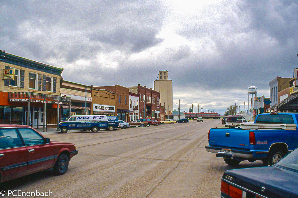 Rushville, Nebraska, 22MAY'97 Nebkota Railway eastbound fr… Flickr