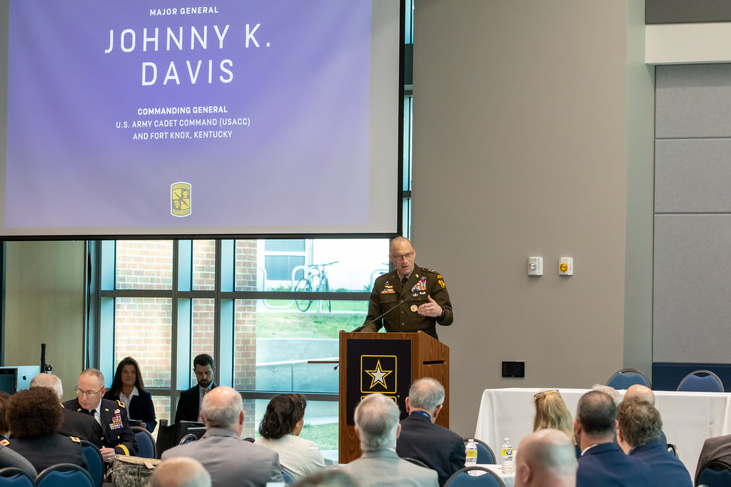 Army JROTC Cyber Kickoff 2022 Maj. Gen. Johnny K. Davis, c… Flickr