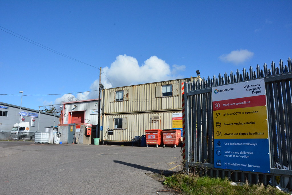 Stagecoach Cymru, Bedwas Industrial Estate, Caerphilly Flickr