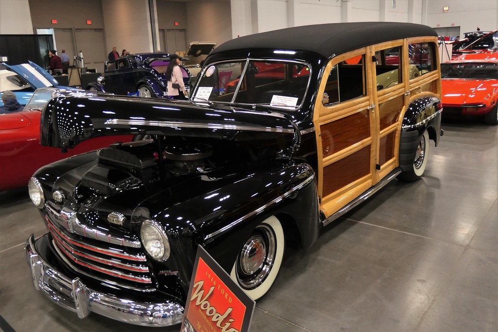 1946 Ford Woody Coastal Virginia Car Show Va Beach VA Nove… Flickr