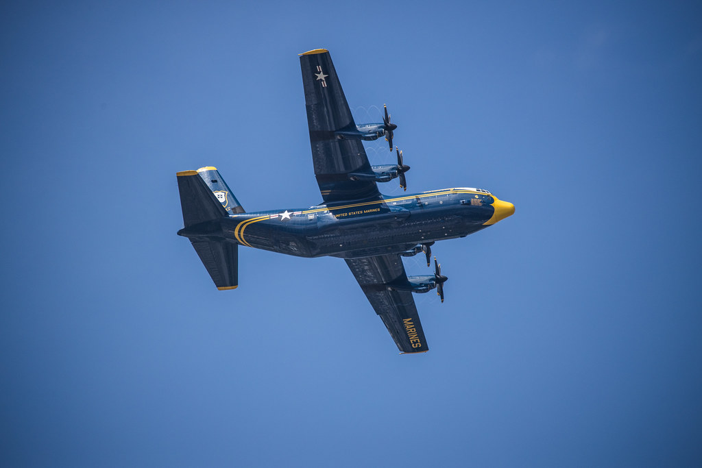 U.S. Marine's C130J Super Hercules cargo carrier aircraft… Flickr