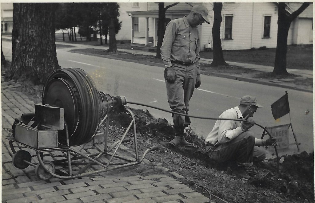 Sewer Department Workers Byesville History in Pictures Flickr