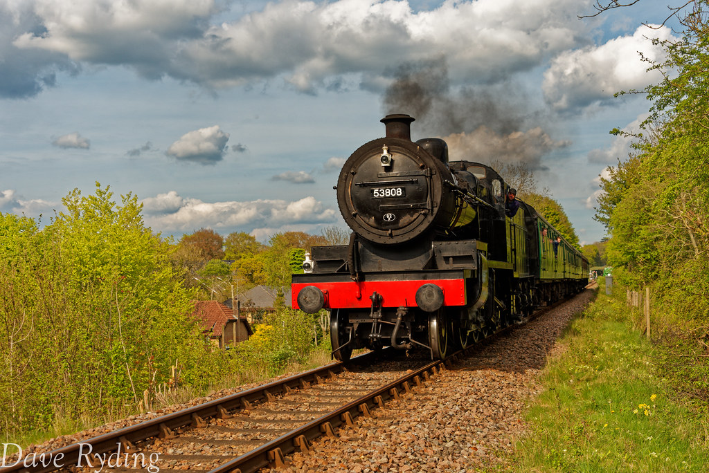 7F Lymington Bottom. 53808 coasts downhill away from Med… Flickr