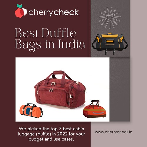 Best Duffle Bags in India Duffle bags are versatile and fl… Flickr