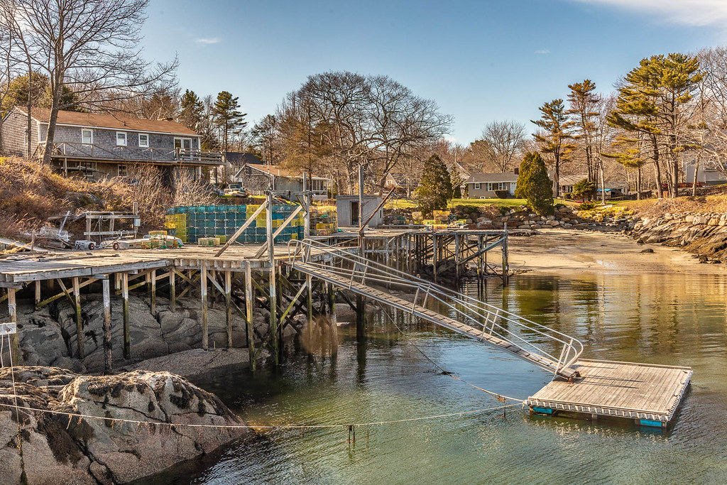 Docks At Five Islands A couple more working docks in a sma… Flickr