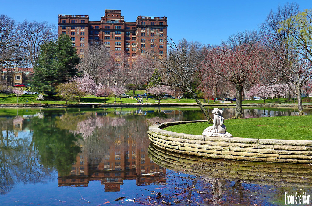 Gazing at Judson Manor Cleveland, 2022 Thom Sheridan Flickr